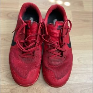 Mens used custom Nike sneakers size 10